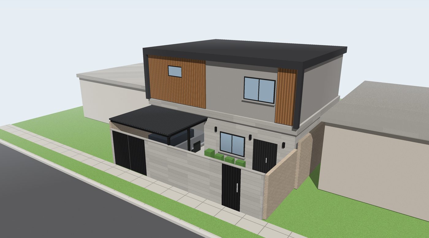 Maqueta 3D interactiva de una casa