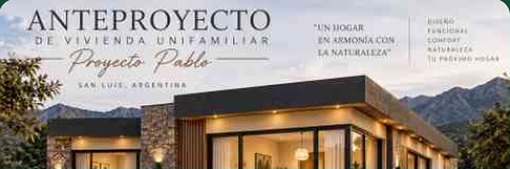 Proyecto Pablo: Vivienda unifamiliar en armonía con la naturaleza · San Luis